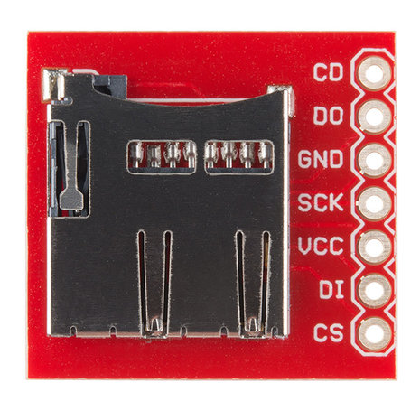 microSD Transflash Breakout Sparkfun 00544