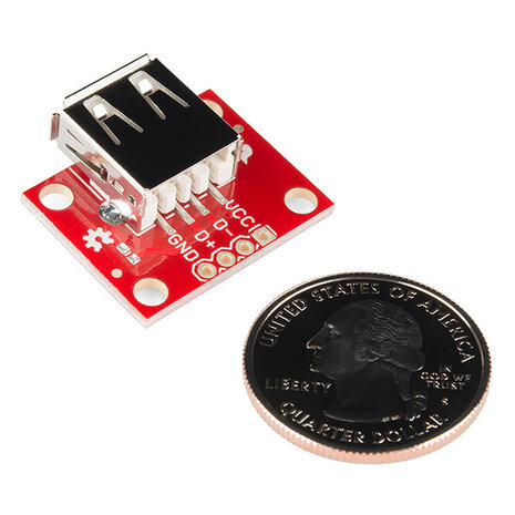 USB Type A Female Breakout Sparkfun 12700