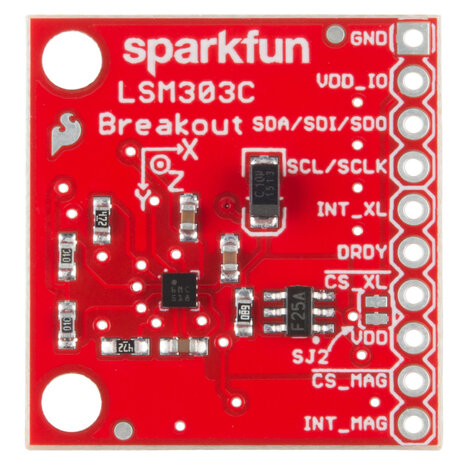 6 Degrees of Freedom Breakout - LSM303Ct Sparkfun 13303