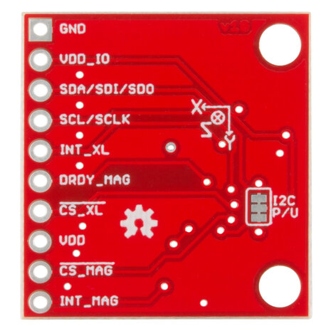6 Degrees of Freedom Breakout - LSM303Ct Sparkfun 13303