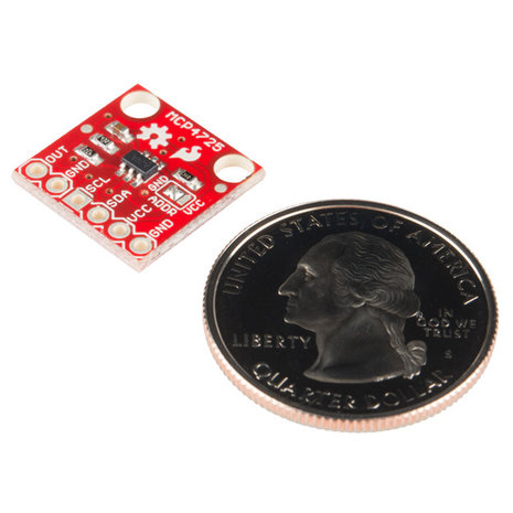 I2C DAC Breakout - MCP4725  Sparkfun 12918