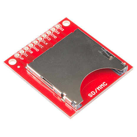 SD/MMC Card Breakout  Sparkfun 12941