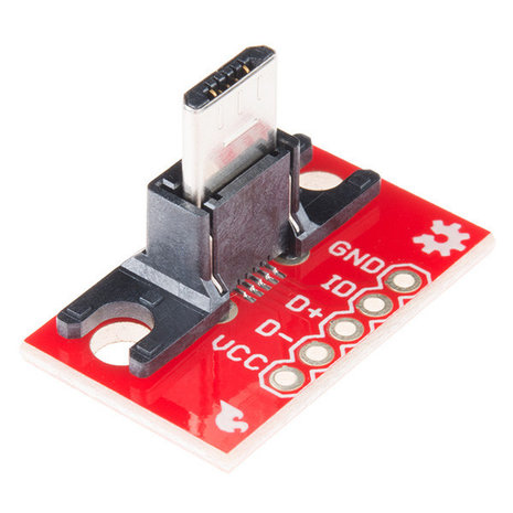 USB MicroB Plug Breakout Sparkfun 10031