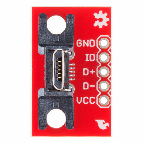 USB MicroB Plug Breakout Sparkfun 10031