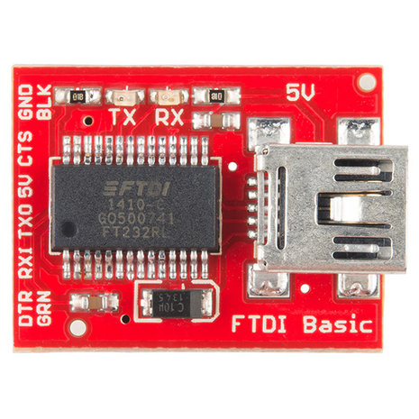 FTDI Basic Breakout - 5V  Sparkfun 09716