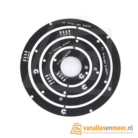 RGB LED ringen 8/12/16/24 WS2812 5050 RGB met drivers