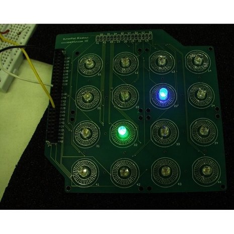 Button Pad 2x2 - LED Compatible  Sparkfun 07836