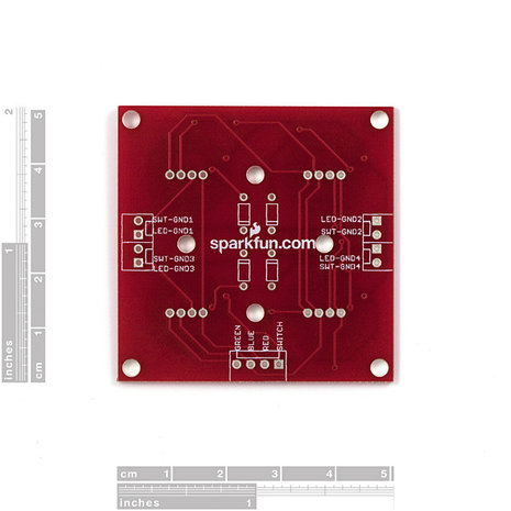 Button Pad 2x2 - Breakout PCB  Sparkfun 09277
