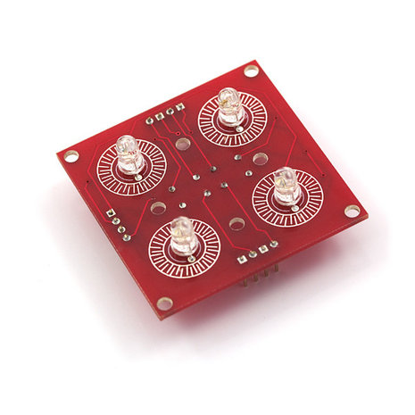 Button Pad 2x2 - Breakout PCB  Sparkfun 09277