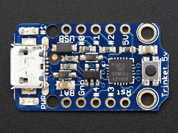 Trinket - Mini Microcontroller - 5V Logic   Adafruit 1501