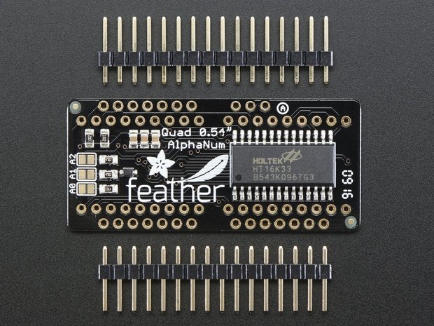 14-Segment Alphanumeric LED FeatherWing  Adafruit 3089