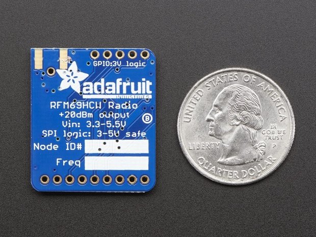 RFM69HCW Transceiver Radio Breakout - 433 MHz  Adafruit 3071