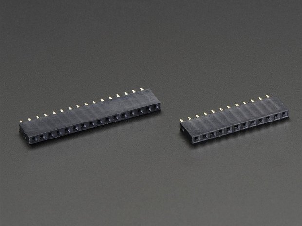 Feather Header Kit 12pin and 16pin Female Header Set  Adafruit 2886