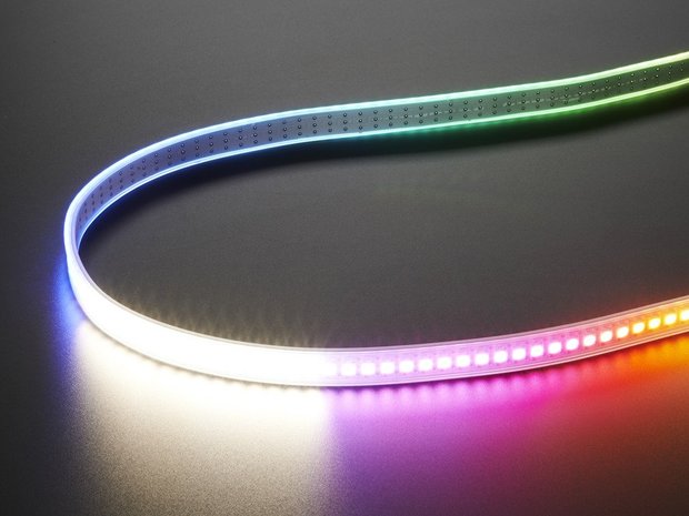 NeoPixel Digital RGBW LED Strip - White PCB 144 LED/m - 1m  Adafruit 2847