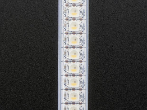 NeoPixel Digital RGBW LED Strip - White PCB 144 LED/m - 1m  Adafruit 2847