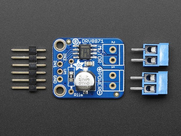 DRV8871 DC Motor Driver Breakout Board - 3.6A Max  Adafruit 3190