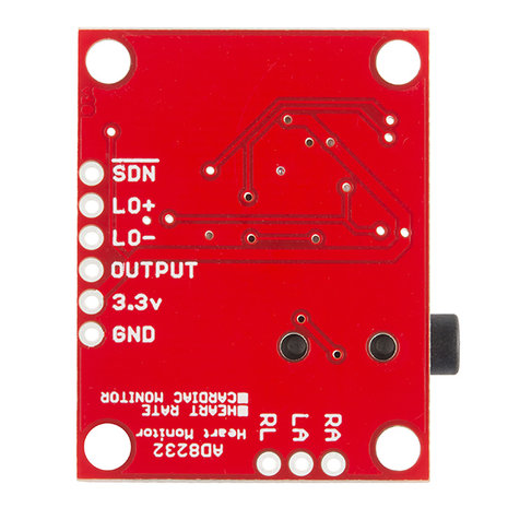 Single Lead Heart Rate Monitor - AD8232  Sparkfun 12650