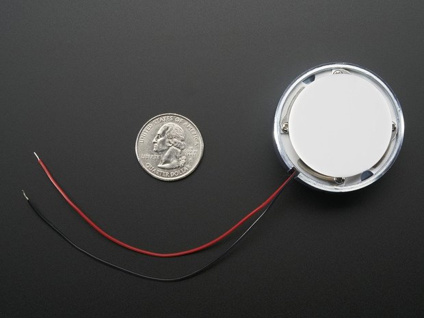 Large Surface Transducer with Wires - 4 Ohm 5 Watt  Adafruit 1784