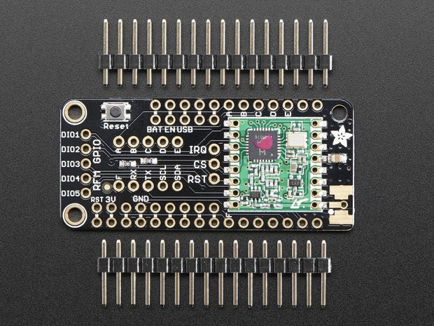 Radio FeatherWing - RFM69HCW 433MHz  Adafruit 3230