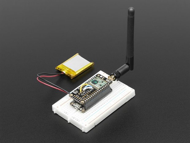 LoRa Radio FeatherWing - RFM95W 900 MHz  Adafruit 3231