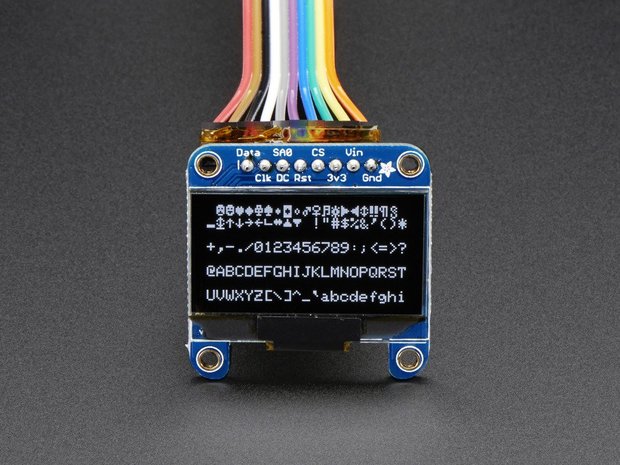 Monochrome 1.3" 128x64 OLED graphic display Adafruit 938