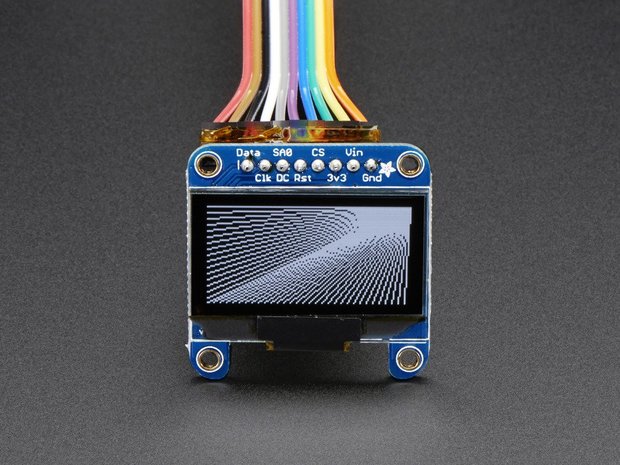 Monochrome 1.3" 128x64 OLED graphic display Adafruit 938