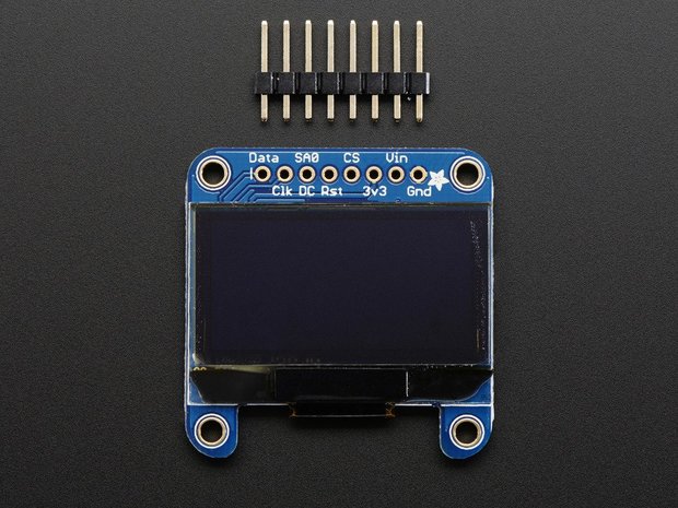 Monochrome 1.3" 128x64 OLED graphic display Adafruit 938