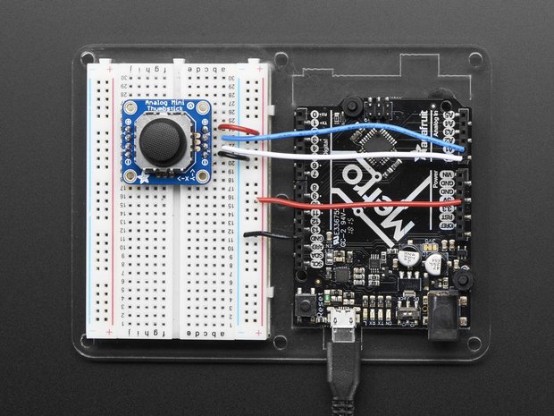 Mini 2-Axis Analog Thumbstick  Adafruit 2765