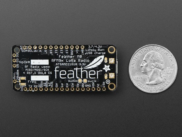 Feather M0 RFM96 LoRa Radio - 433MHz Adafruit 3179