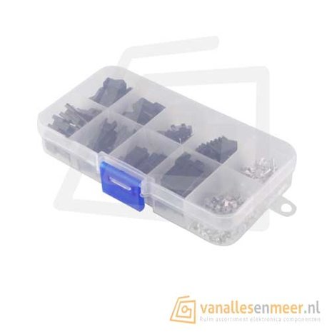 SM2.54 connector Assortiment box 25-sets