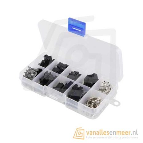 SM2.54 connector Assortiment box 25-sets