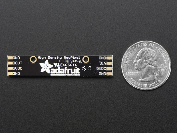 NeoPixel Stick - 8 x 5050 RGBW LEDs - Natural White - 4500K   Adafruit 2868