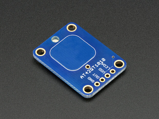 Standalone Momentary Capacitive Touch Sensor Breakout - AT42QT1010 Adafruit 1374