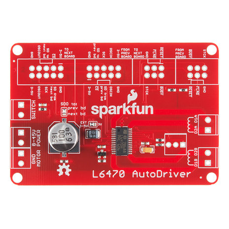 AutoDriver - Stepper Motor Driver (v13) Sparkfun 13752