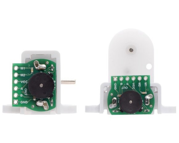 Magnetic Encoder Pair Kit for Mini Plastic Gearmotors, 12 CPR, 2.7-18V  Pololu 1523