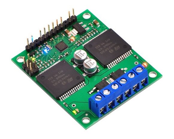 Qik 2s12v10 Dual Serial Motor Controller  Pololu 1112