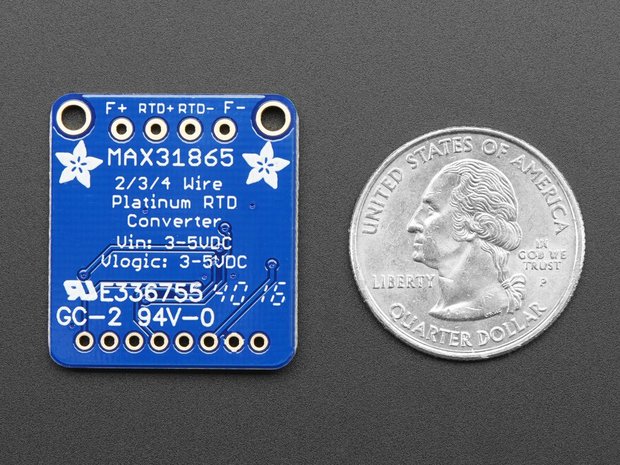 PT100 RTD Temperature Sensor Amplifier - MAX31865 Adafruit 3328