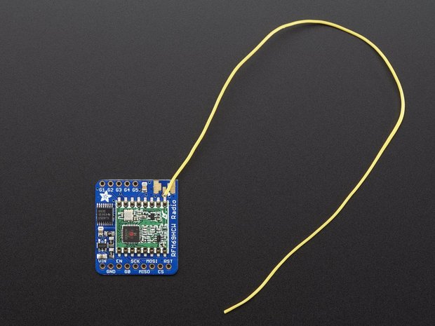 RFM96W LoRa Radio Transceiver Breakout - 433 MHz Adafruit 3073