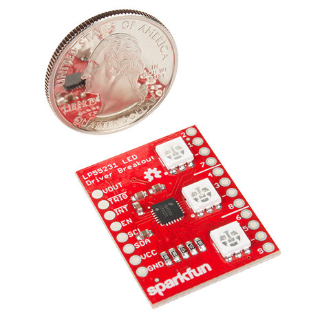 LED Driver Breakout - LP55231 Sparkfun 13884