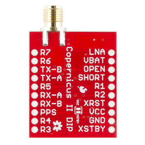 GPS Module - Copernicus II DIP (12 Channel) Sparkfun 11858