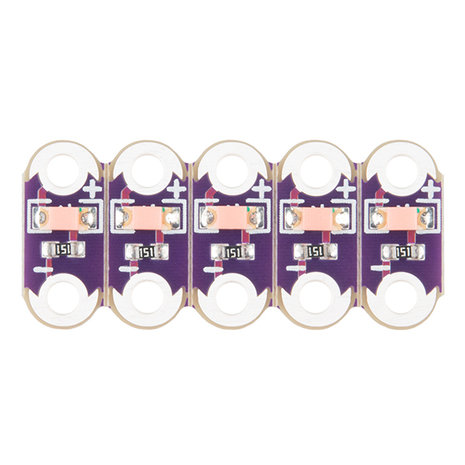 LilyPad LED Pink (5pcs) Sparkfun 14010