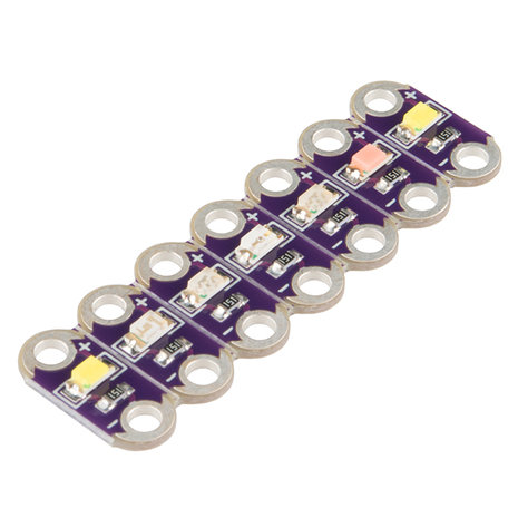 LilyPad Rainbow LED (6 Colors) Sparkfun 13903