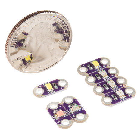 LilyPad Rainbow LED (6 Colors) Sparkfun 13903