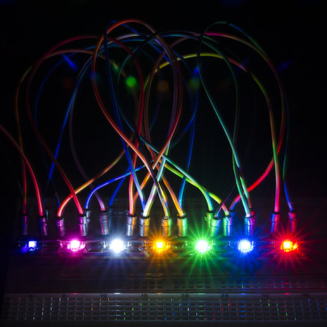 LilyPad Rainbow LED (6 Colors) Sparkfun 13903
