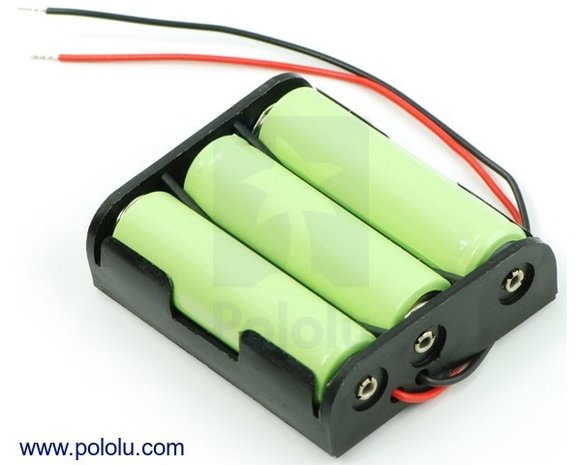 Rechargeable NiMH AA Battery: 1.2 V, 2200 mAh, 1 cell  Pololu 1003