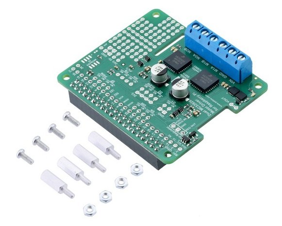 Dual MC33926 Motor Driver for Raspberry Pi (Assembled) Pololu 2756