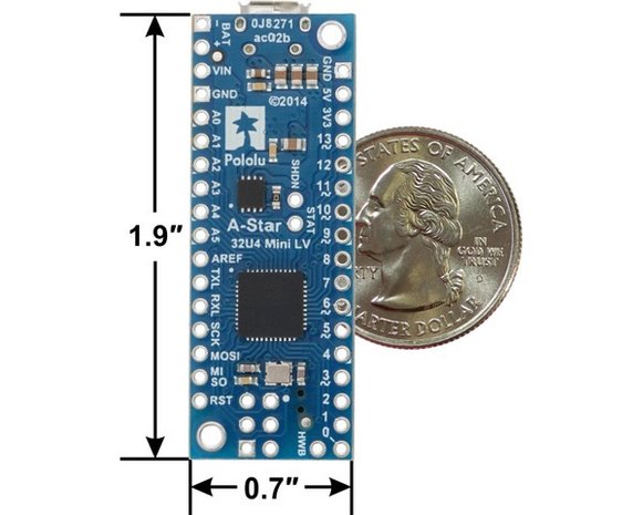 A-Star 32U4 Mini LV Pololu 3103