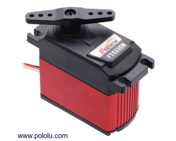 FEETECH Ultra-High-Torque, High-Voltage Digital Giant Servo FT5335M Pololu 3429