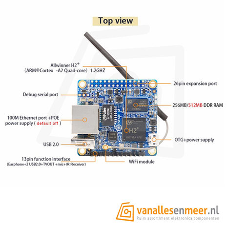 Orange Pi Zero - 512MB