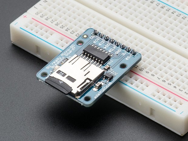 MicroSD card breakout board+ adafruit 254